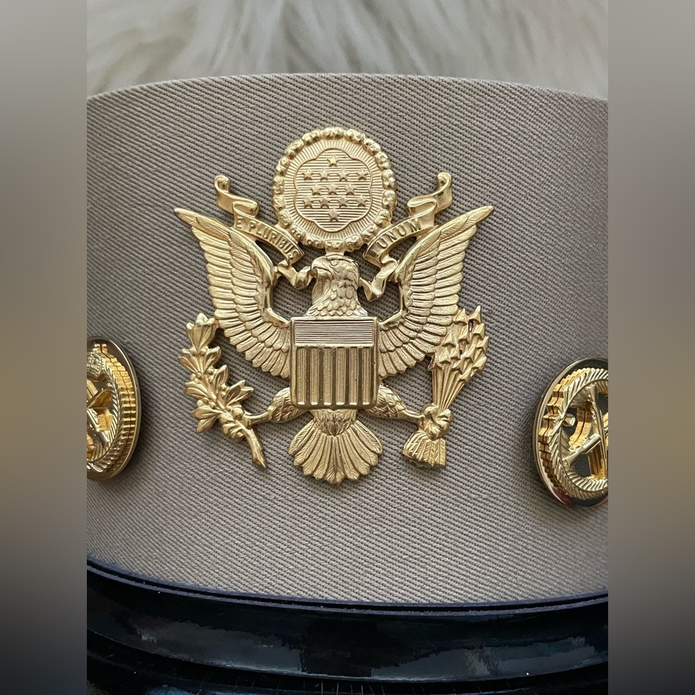 GAIL DAUER of BEVERLY HILLS Vintage Military Inspired Hat - Picture 10 of 13